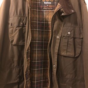 Men’s Waxed-Cotton Barbour Jacket